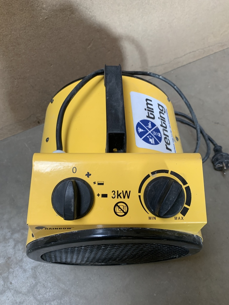 Bouwverwarmer elektrisch